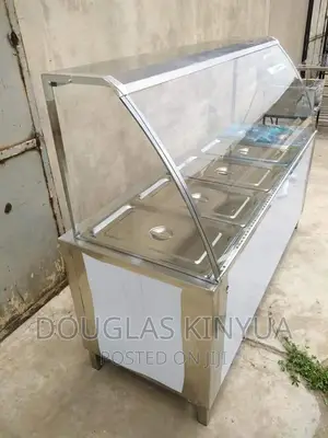 Stainless Steel Commercial Counter Display Food Warmer: 