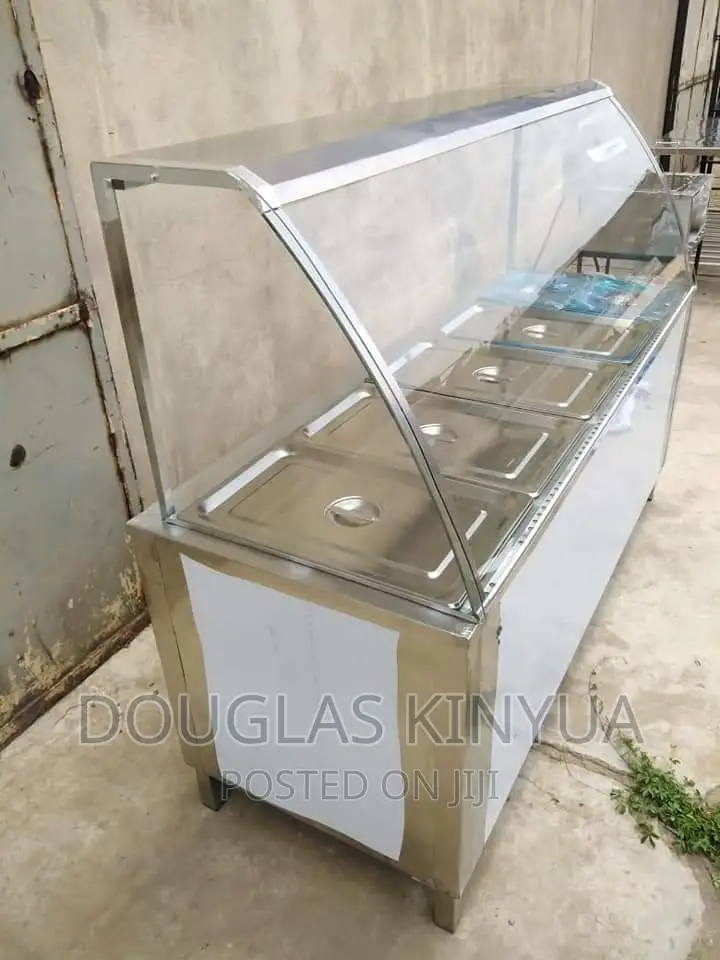 Stainless Steel Commercial Counter Display Food Warmer: 
