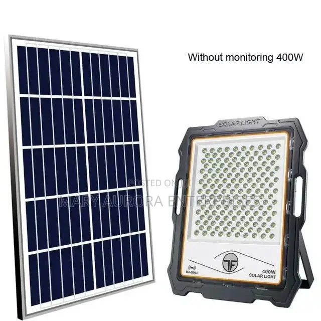 400 Watts Solar CCTV Floodlight
