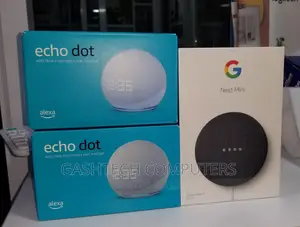 Echo Dot 5th Generation With Alexa and Clock