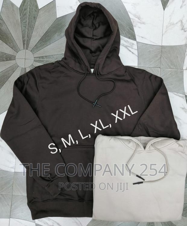 Plain Zipper Unisex Warm Fuzzy Heavy Hoodies Available