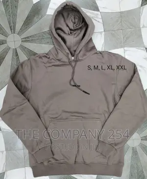 Plain Zipper Unisex Warm Fuzzy Heavy Hoodies Available