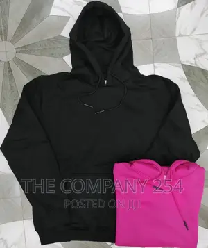 Plain Zipper Unisex Warm Fuzzy Heavy Hoodies Available