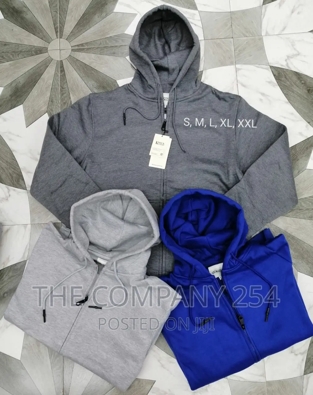 Plain Zipper Unisex Warm Fuzzy Heavy Hoodies Available