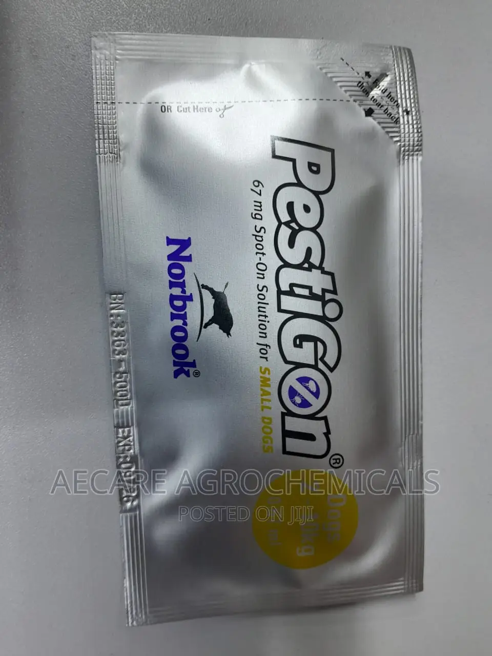 Pestigon 2-10kgs Pippets 0.67ml Spot-on For Small Dogs