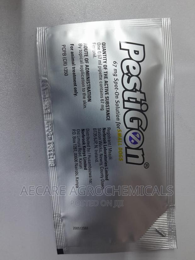 Pestigon 2-10kgs Pippets 0.67ml Spot-on For Small Dogs - thumbnail 4