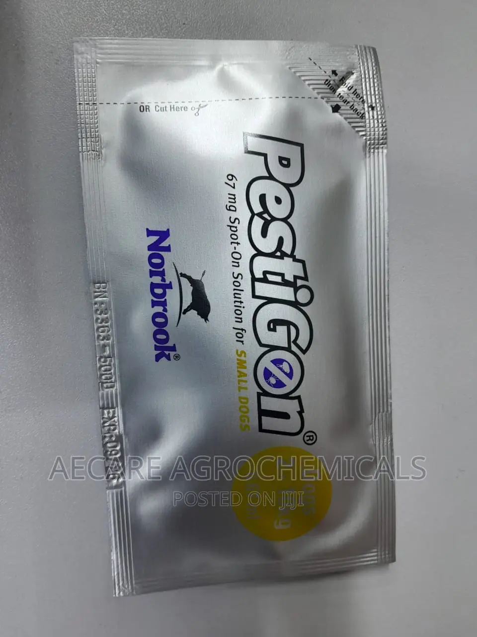 Pestigon 2-10kgs Pippets 0.67ml Spot-on For Small Dogs