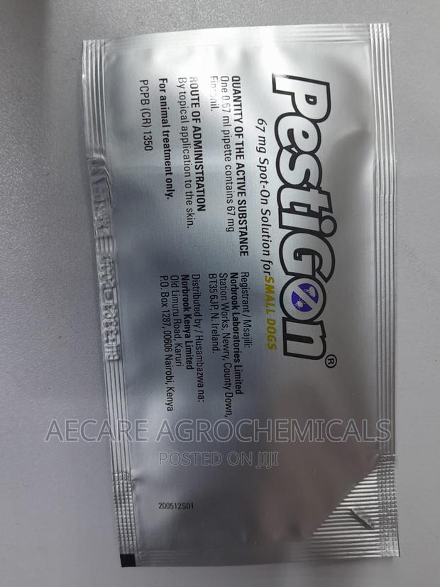 Pestigon 2-10kgs Pippets 0.67ml Spot-on For Small Dogs - thumbnail 14