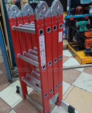 Stanley Multipurpose Foldable Alluminium 12 Ft Ladder - thumbnail 2