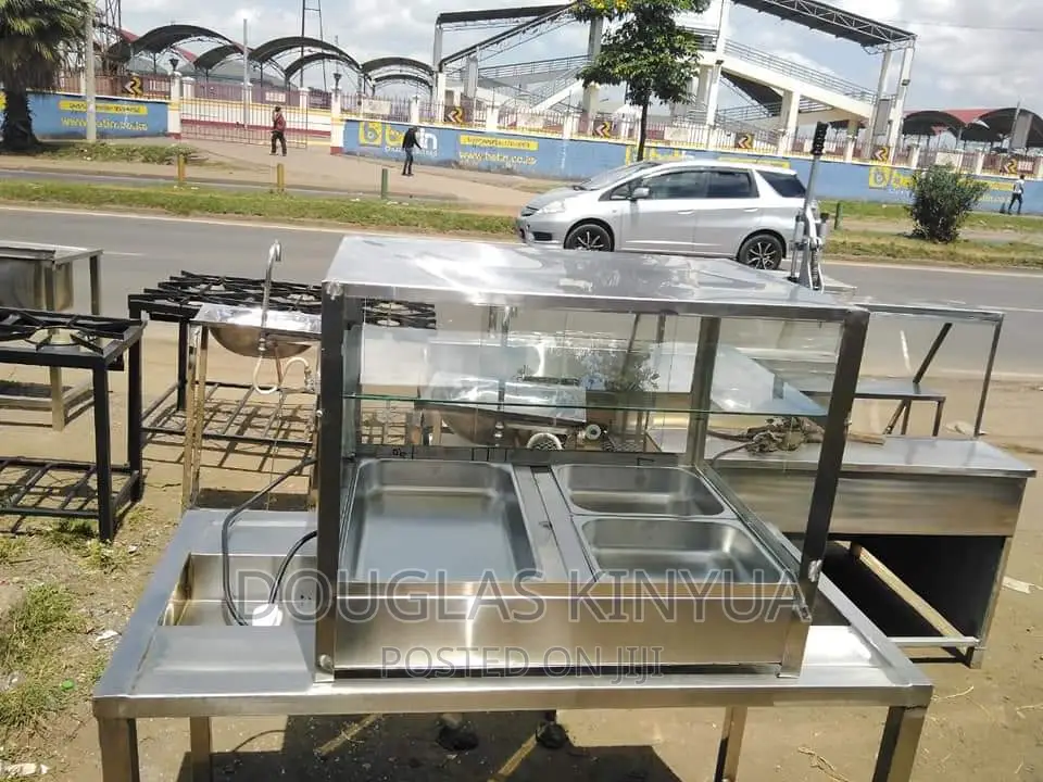 Stainless Steel Commercial Chips Display 