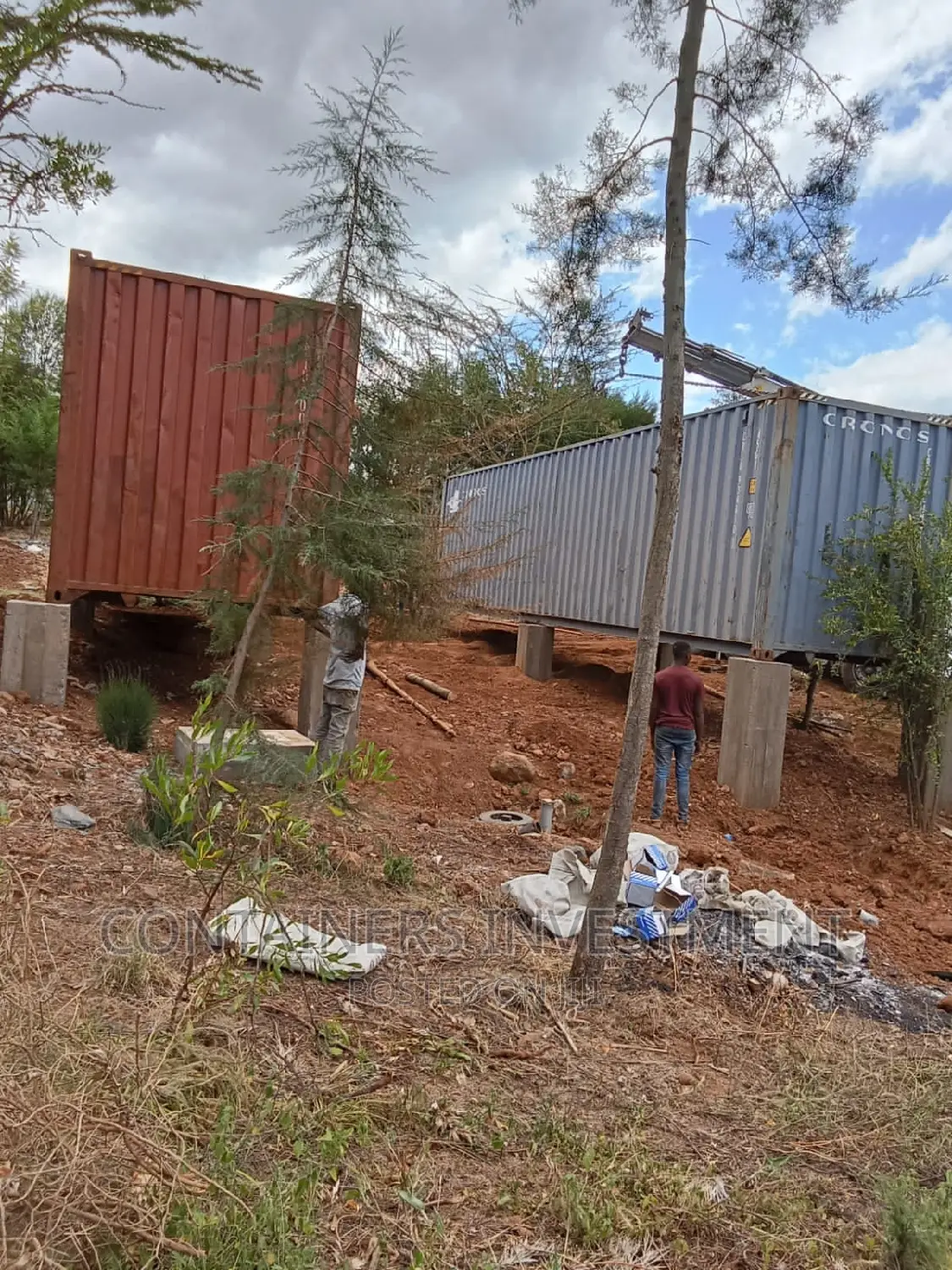 Shipping Container as Storage Solution