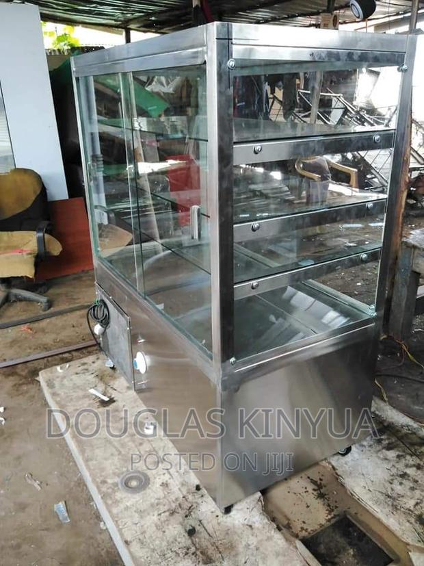 Commercial Stainless Steel Cake Display 