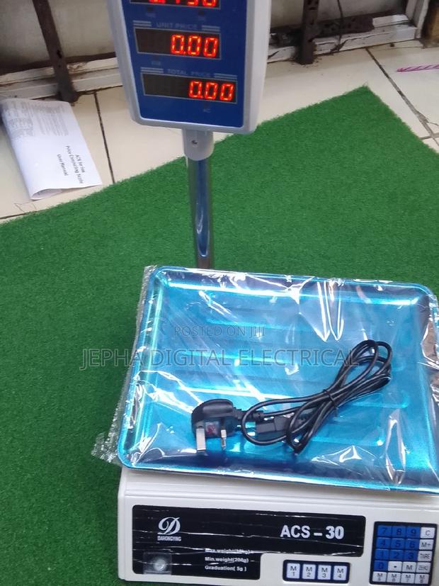 Digital Weighing Scale/Computing Scale - main view