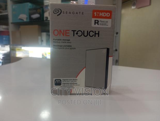 Seagate 1tb One Touch External Hard Drive HDD!! One Touch ! - main view