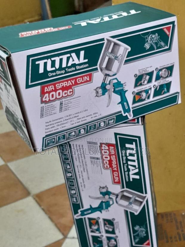 Total Air Spraying Gun 400cc With Viscosity Cup,Control Knob - main view