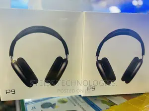 P9 Wireless Black Headphones.