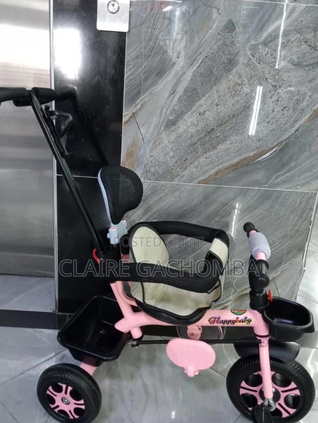 Tricycle With Protective Side Bars Push Handle - main view