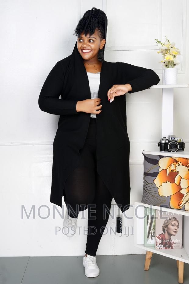 Kimono Style Light Long Sweater - thumbnail 3