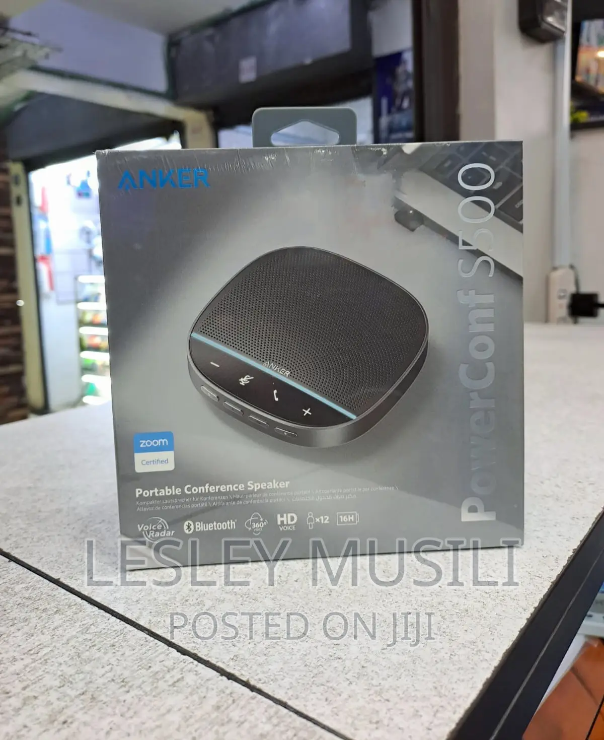 Anker Powerconf S500 Speakerphone Zoom Rooms Certification