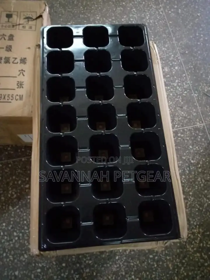 21 Holes Flat Plate Seedling Tray Planter Seedling Sprouts