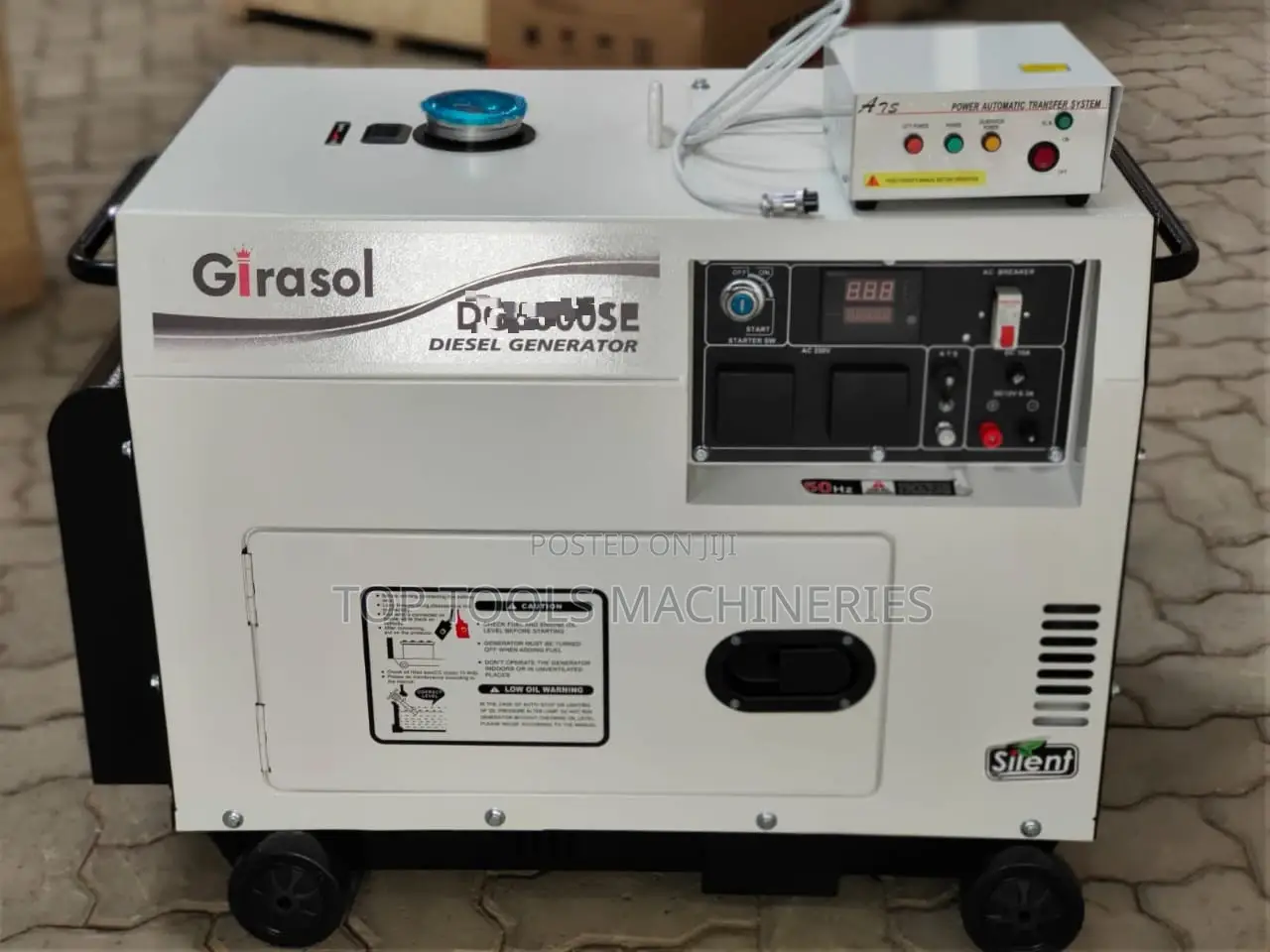 Girasol 10kva Diesel Silent Generator With ATS
