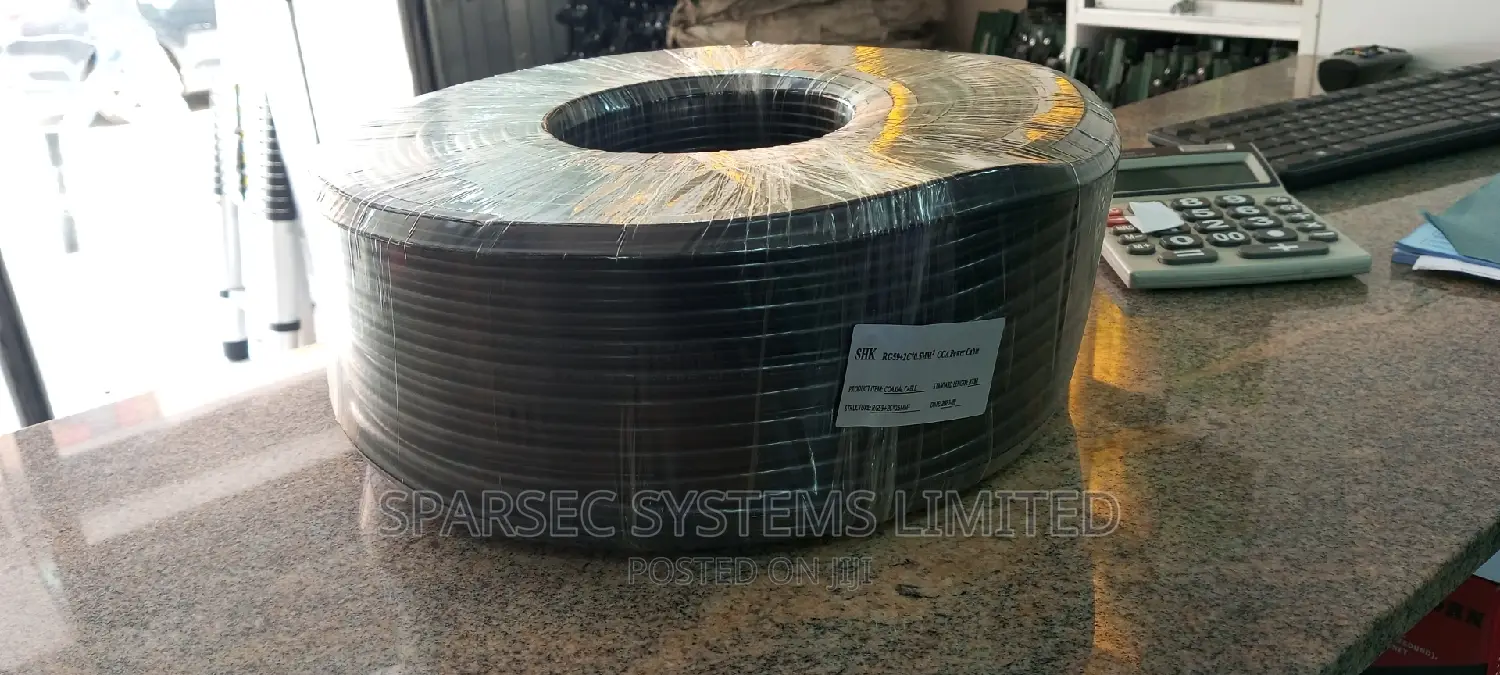 RG59 Coaxial Cable 200 Metres With Power
