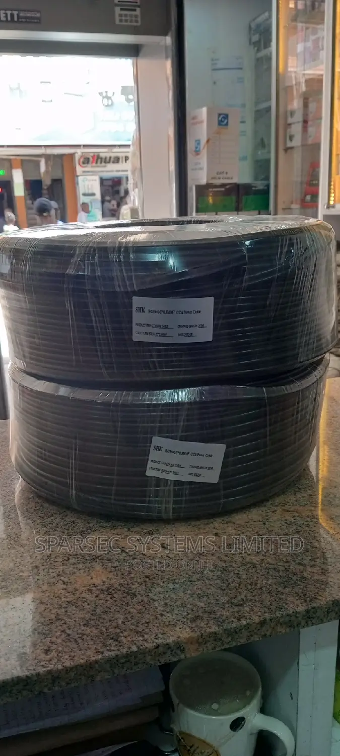 RG59 Coaxial Cable 200 Metres With Power