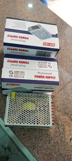 12V 10 Amp Single Output Switching CCTV Power Supply OPEN