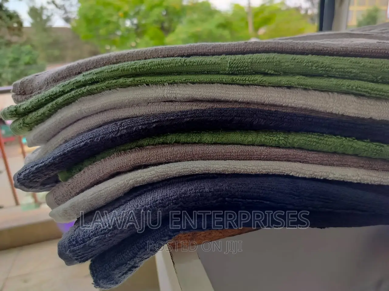 Green Coloured Saloon Towel