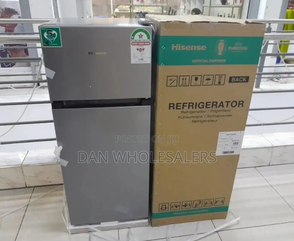 Hisense Double Door Refrigerator Top Mount Freezer-120ltrs