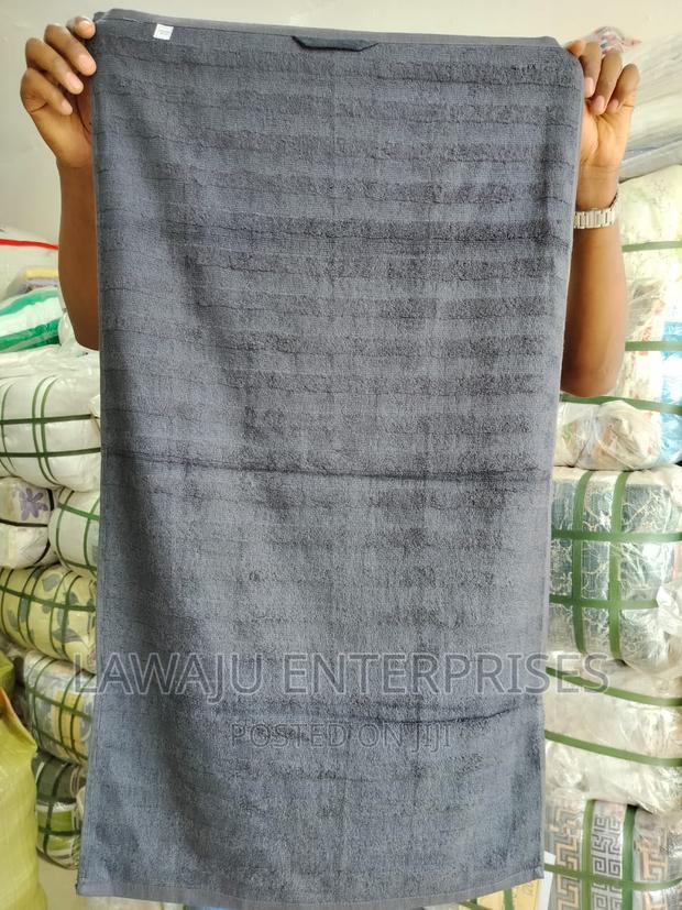 Dark Grey Coloured Saloon Towel
