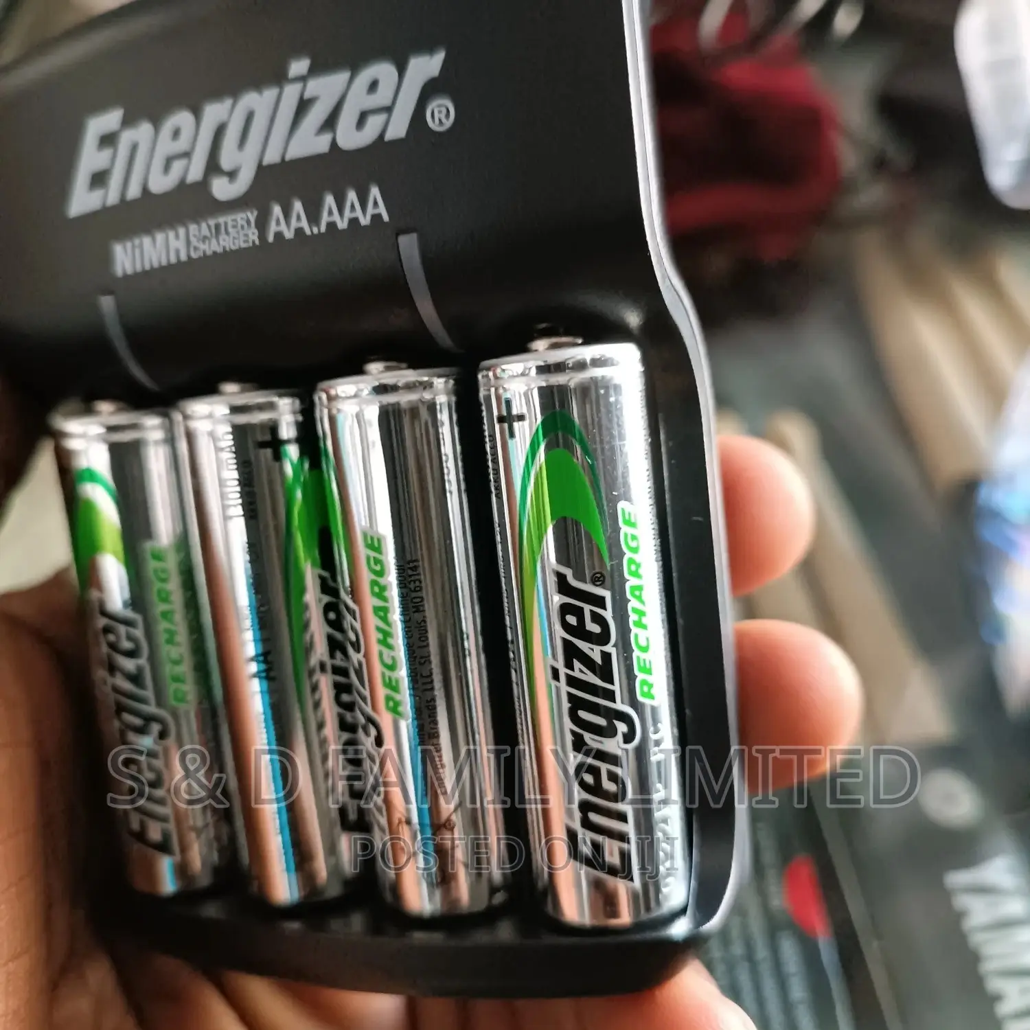 Energizer Nimh Battery Charger Plus Batteries