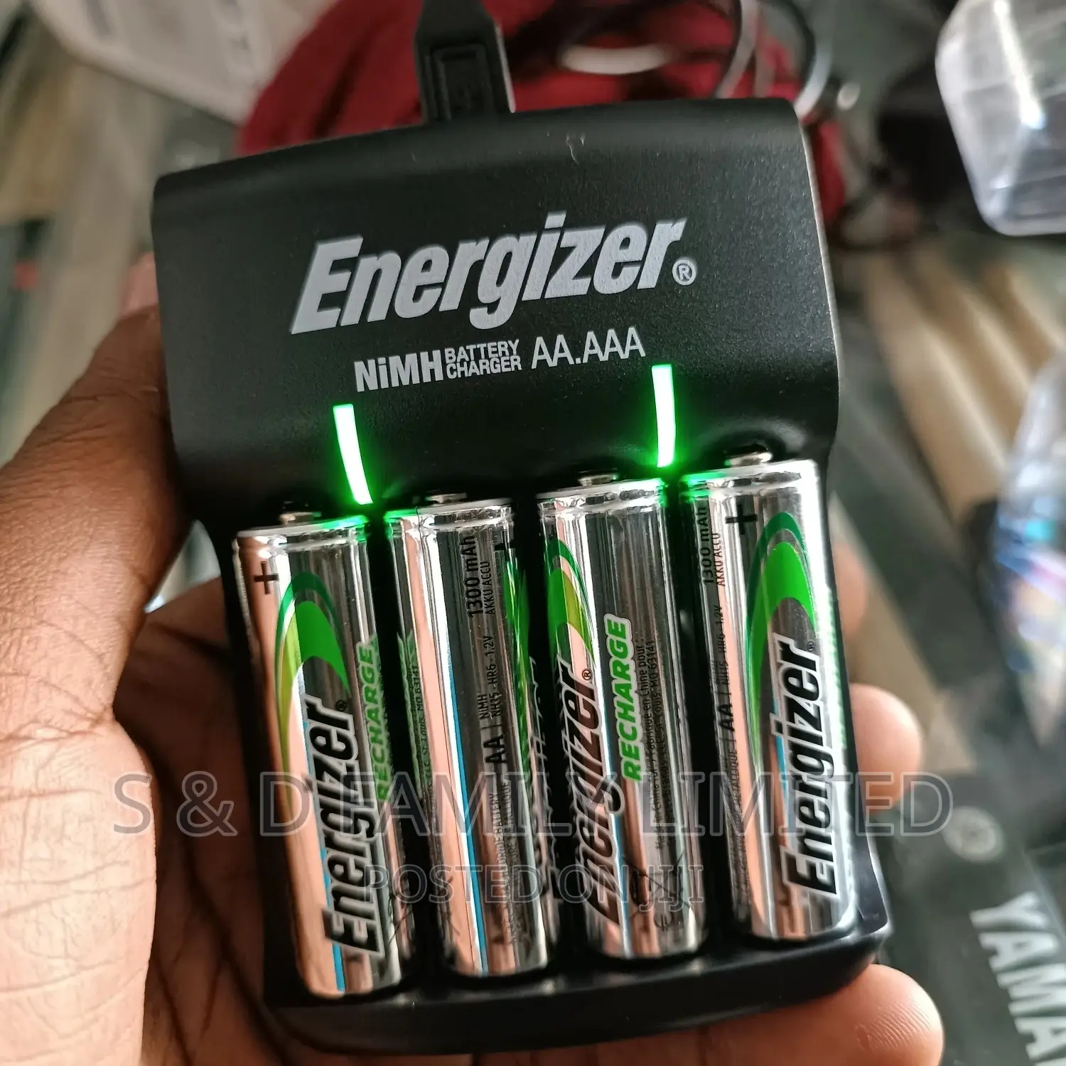 Energizer Nimh Battery Charger Plus Batteries