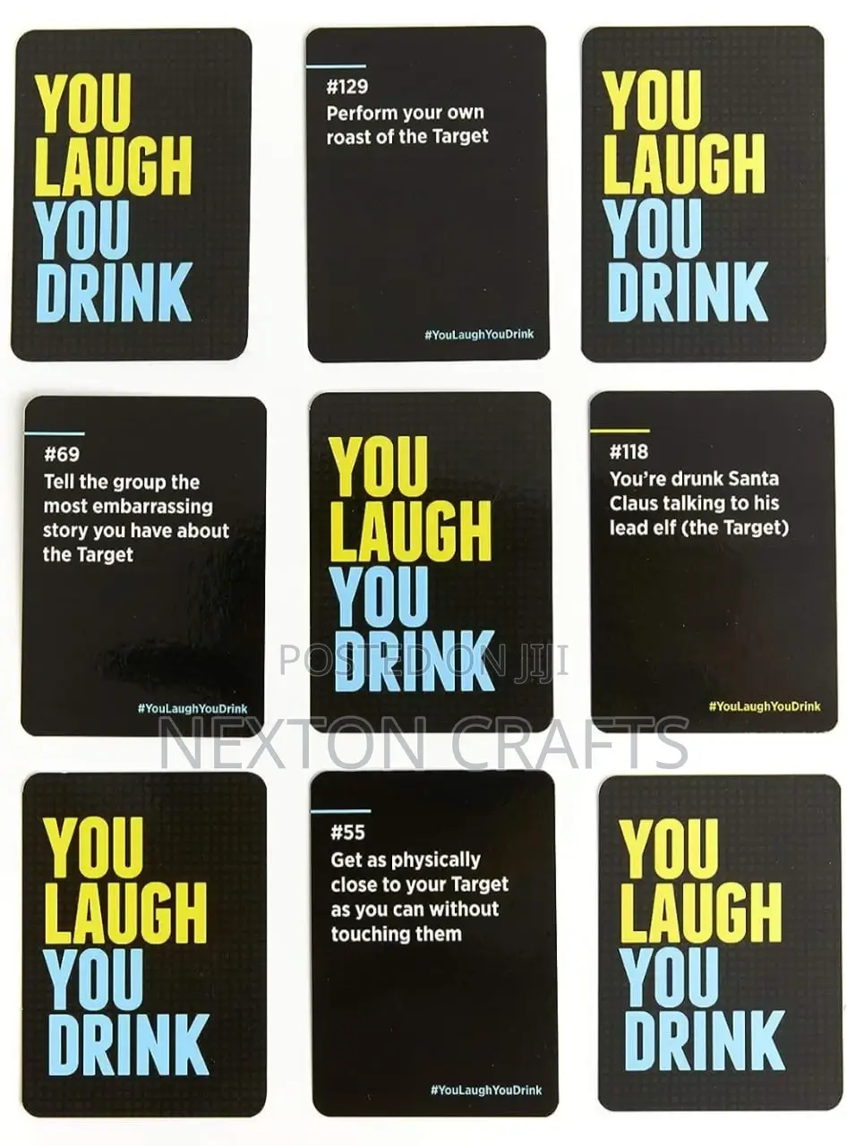 You Laugh You Drink Game