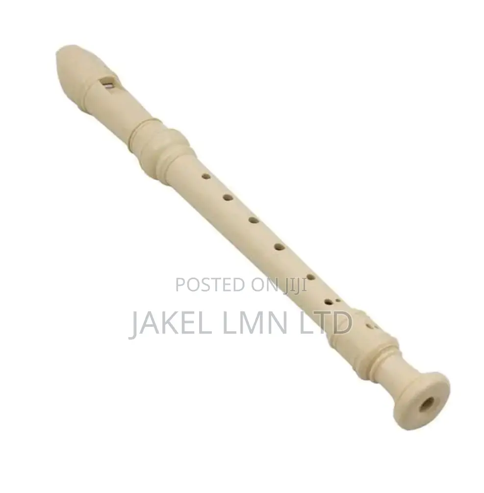 Flute Musical Flute Recorder Tool for Early Learners - Beige