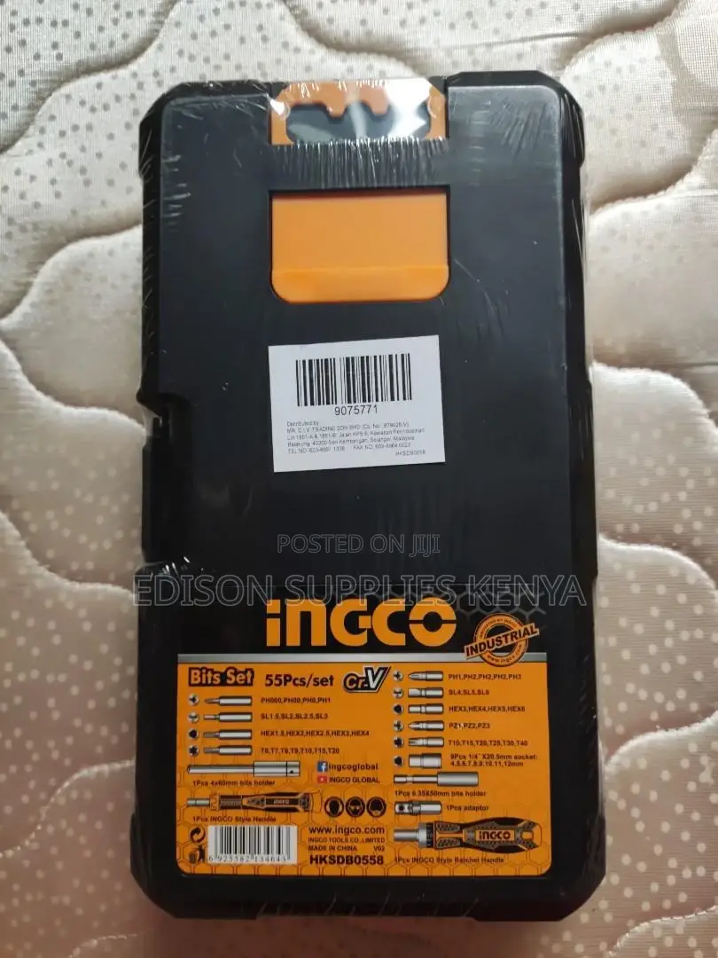 Ingco Precision Screwdrivers Set 55pcs Heavy Duty Tips