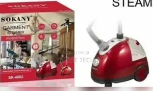 Red Sokany Stand Garment Steamer 1.6 L Sk-4000