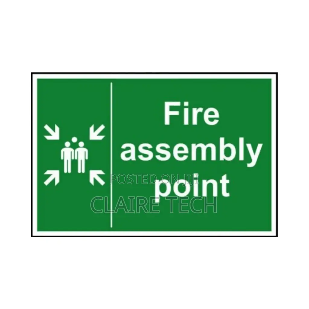 Fire Assembly Point Sign .