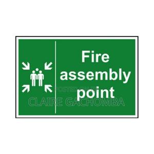 Fire Assembly Point Sign . - thumbnail 2