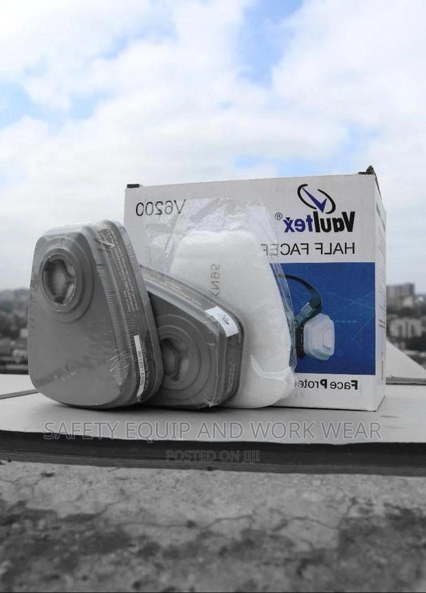 Face Protective Respirator For Airborne Hazards