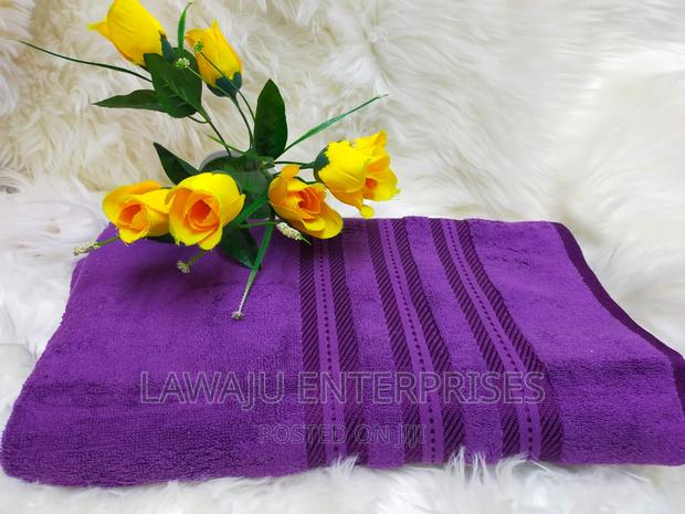 Purple Heavy Cotton Towel