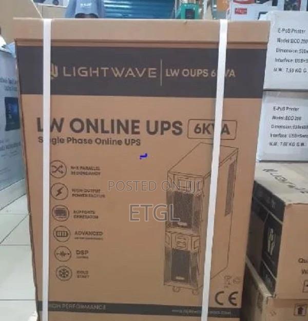 Lightwave UPS 6000va Online - main view