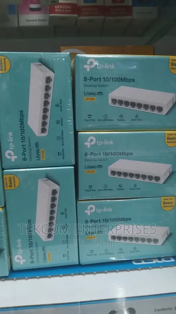 TP Link 8port TL-LS1008 Switch !! TP Link 8port TL-LS1008