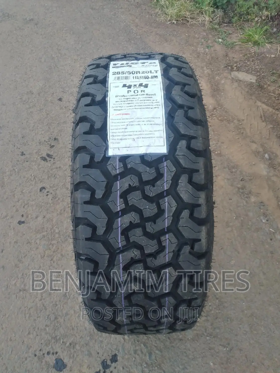 Yusta Tires Sizes 265/50r20lt for Landcruiser V8.