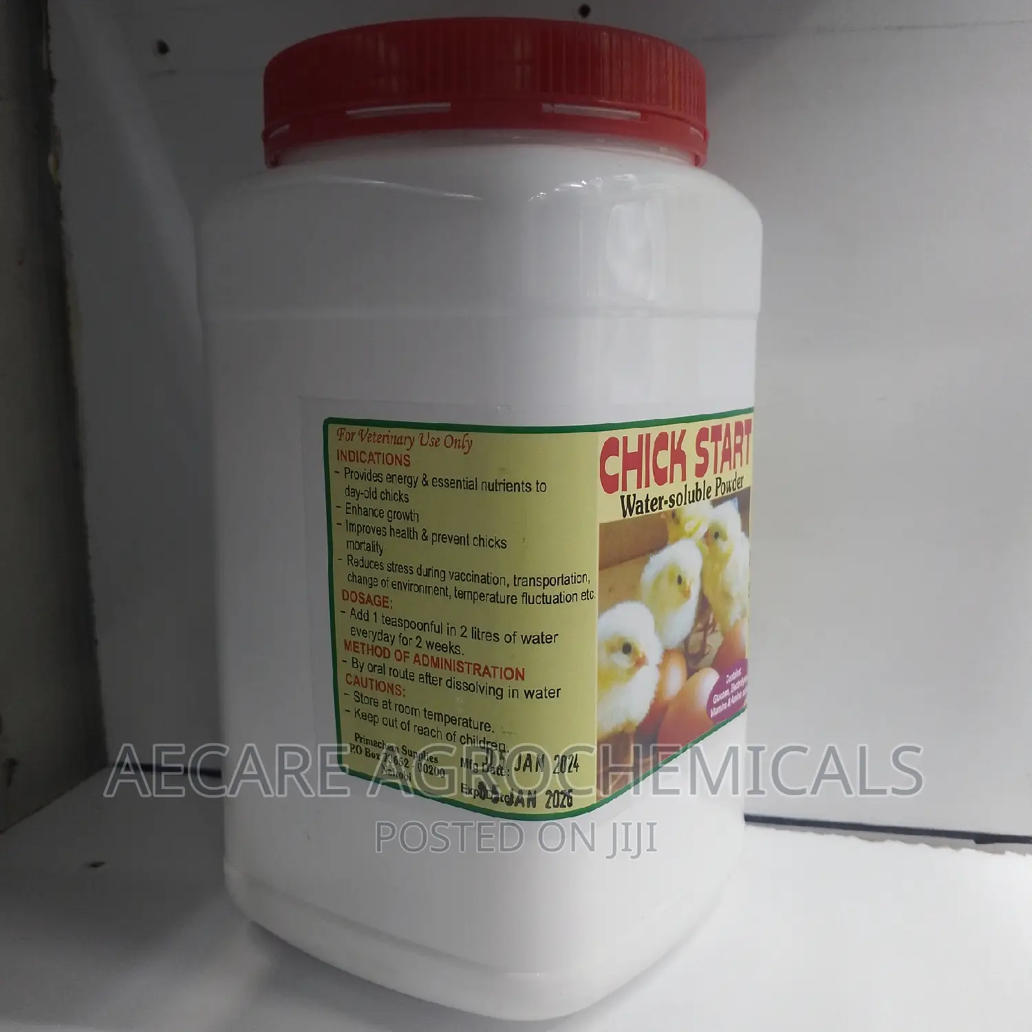 Chick Start 1kg Water Soluble Powder 1kg