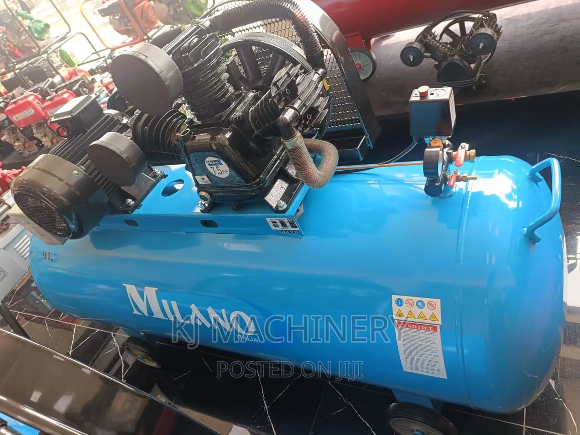 Milano 500l Capacity Three Phase Air Compressor -Heavy Duty
