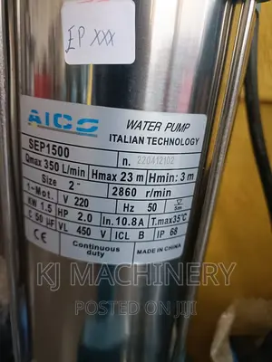 Aico Submersible Pump Heavy Duty Water Pump