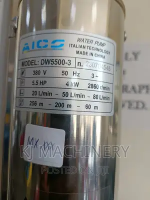 Aico Electric Submersible Water Pumps Single -Three Phase