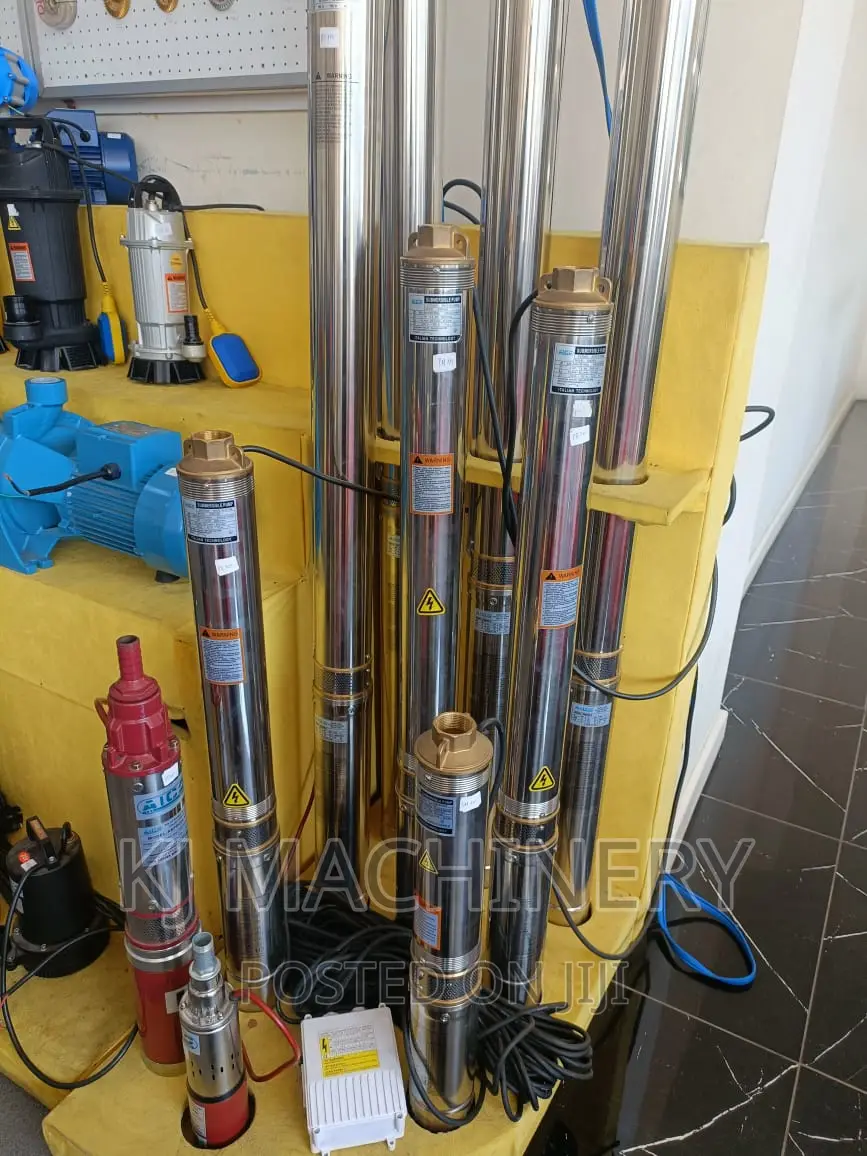 Aico Electric Submersible Water Pumps Single -Three Phase