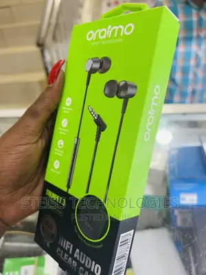 Oraimo Wired Trumpet 3 Earphones.